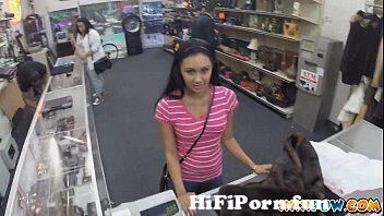 Lovely babe gets penetrated at the pawn shop