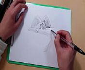 Two beautiful sexy girls, a quick sketch with a ballpoint pen from derpibooru twispike handjob sketch