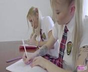 Two girls being STRIPED and FUCKED during a Dictation - Trailer#03 Mimi Cica & Lulu Love from student teacher xxx www com