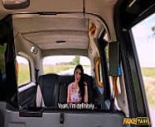 Fake Taxi - gorgeous tall slim French sex coach milf with big tits shows the driver how to fuck and gives him a handjob finish from rukmini maitra pronreemukhi fake sex phot
