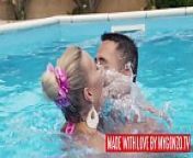 Watch Mugur fucking the gorgeous Big Boobs German MILF Lana Vegas outdoor at the pool from vega orgasmww xxx sumig pool gril comx ssx