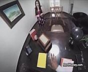Future boss fucks teen on job interview from office boss sex video
