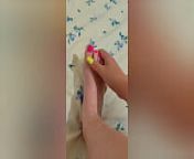 Young babe strokes her sexy feet with pink pedicure - LuxuryOrgasm from ultra hot indian girl fucked hard by sister’s husband 3 clips merged