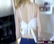 MomsTeachSex - Hot Mom Caught With StepSiblings In Threesome! S8:E6 from mom and son hot sex sot film
