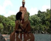 tribal big afro tits and ass from tribal desi girl showing pussy mp4