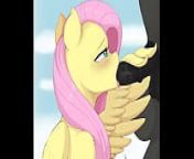 Fluttershy mamando from spike x rarity rule 34