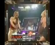 Trish Stratus, Ashley, and Mickie James vs Victoria, Torrie Wilson, and Candice Michelle. Raw 2005. from trish stratus fakes