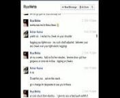 Indian brother rohan fucks sister riya on facebook chat from behen chod