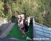 Tasty Rooftop Bareback Party part 1 from viphentai club gay boy