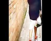 My new gf on street in silky dress from ktm student sex village nude girl video