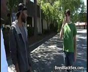 Blacks on boys - Gay Interracial Nasty Fuck Video 08 from fucking video pnar khasi gay