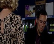 Eastenders - Janine Snogs Michael from zc amil actress hug