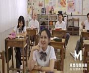Trailer-Introducing New Student In Grade School-Wen Rui Xin-MDHS-0001-Best Original Asia Porn Video from porn tubex xin