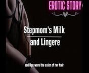 Stepmom's Milkand Lingere from taboo son enjoy mother milk