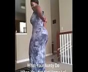 aunty sexy dance from black blowse aunty