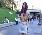 Stunning Euro slaves banged in public from joice brum
