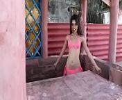 Indian girl in saree bikini from indian xxx bikini hot sari imaje karishma tnna