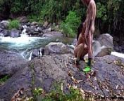 (4K) Fucking by the river in Costa Rica with ( Sukisukigirl / Andy Savage Episode 159 ) from outdoor in ker river