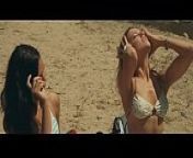 Amber Heard and Odette Annable Hot Outdoor Bikini - And Soon the Darkness from odette annable