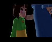 Undertale (Chara x Frisk) from temmy undertale
