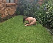 Well trained bitch doing tricks, playing with a stick as well as pissing with her leg raised from ben 10 naked female waybad