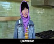 HijabFamily - Middle Eastern Cutie Angeline Red Is Ready To Go All The Way With Her Boyfriend & Jumps On His Cock from seleb red hijab muslim sexw mp4 america xxx for mans foking video