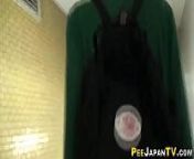 Peeing asians over public squat toilet from japanese toilet hidden cam