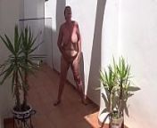 Suzisoumise masturbating in front of a client from kenyan prostitute naked