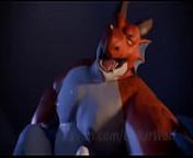 babarwolf animation from gay furry anime