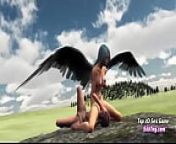 Lesbian Angel 3D Hentai Porn from angel hentai