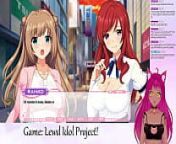 VTuber LewdNeko Plays Lewd Idol Project Vol. 1 Part 2 from anime yuri hentai kiss