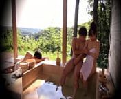 Cuckold in a hot springs 04 from asia spa