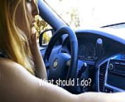 Fucked stupid blonde for car repairs from tamir girl