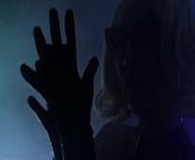 latex Halloween MILF Arya Grander seduce with ASMR rubber gloves sounds SFW fetish video from asmr seduces