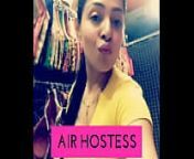 Sexy hot beautiful air hostess call 9873520492 from indian stewardess fingering herselfact