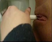 Pissing in the toilet and playing with b. tampons (compilation) from girls peeing toilet