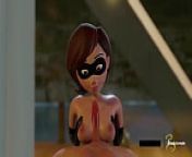 Helen Parr Titfuck from dash parr fucking with helen parr and violet parr in the plane xxx