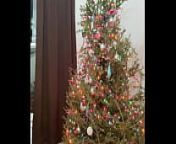 Anna maria Mature Latina dancing and teasing by the Christmas tree from tree varjin