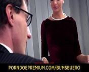 BUMS BUERO - Beauty Victoria Pure hot blowjob and fuck at work from beautiful secretary free porn sex with bo