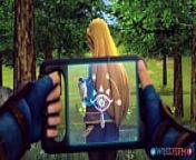 Zelda and the X-Ray Sheikah Slate (WoozySFM) [SFM] from xray animated