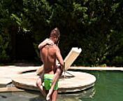 Sunbathing Hottie Princess Alice Gets Ass Fucked By The Pool GP2766 from sunbathing blowjobs and spooning