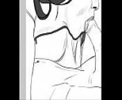 Speed drawing of one of my erotic artworks from xxx com sketch xxxx