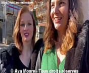 Ava Moore - Baise lesbienne avec Jade Latour dans un t&eacute;l&eacute;cabine film&eacute;e par un inconnu - VLOG X from desi vlog porn