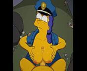 Marge Simpson from first night sex in marge