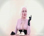 Female domination Point of View Food Fetish Video Free Porn - Arya Grander from latex femdom