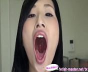 Japanese Asian Tongue Spit Face Nose Licking Sucking Kissing Handjob Fetish - More at fetish-master.net from spit kissing spit kissing