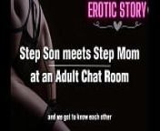 Step Son meets Step Mom at an Adult Chat Room from adults mom