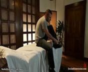 Cop used and fucked bound masseuse from asian bound