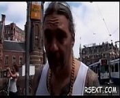 Lustful dude gets out and explores amsterdam redlight district from district poonch xxx