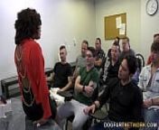 Misty Stone giving head to 10 guys until they cum from class 10 school sax